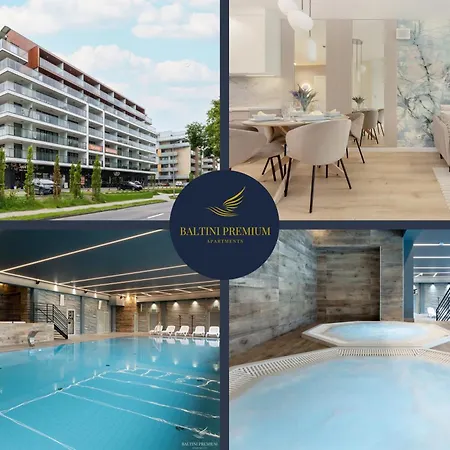 Daire Baltini Premium Kasprowicza 20c Z Basenem, Saunami I Jacuzzi